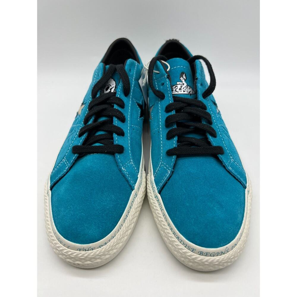 Converse One Star Pro Ox Sean Pablo Rapid Teal 173215C Size Men 8.5/Wom 10 NWT - Picture 7 of 12